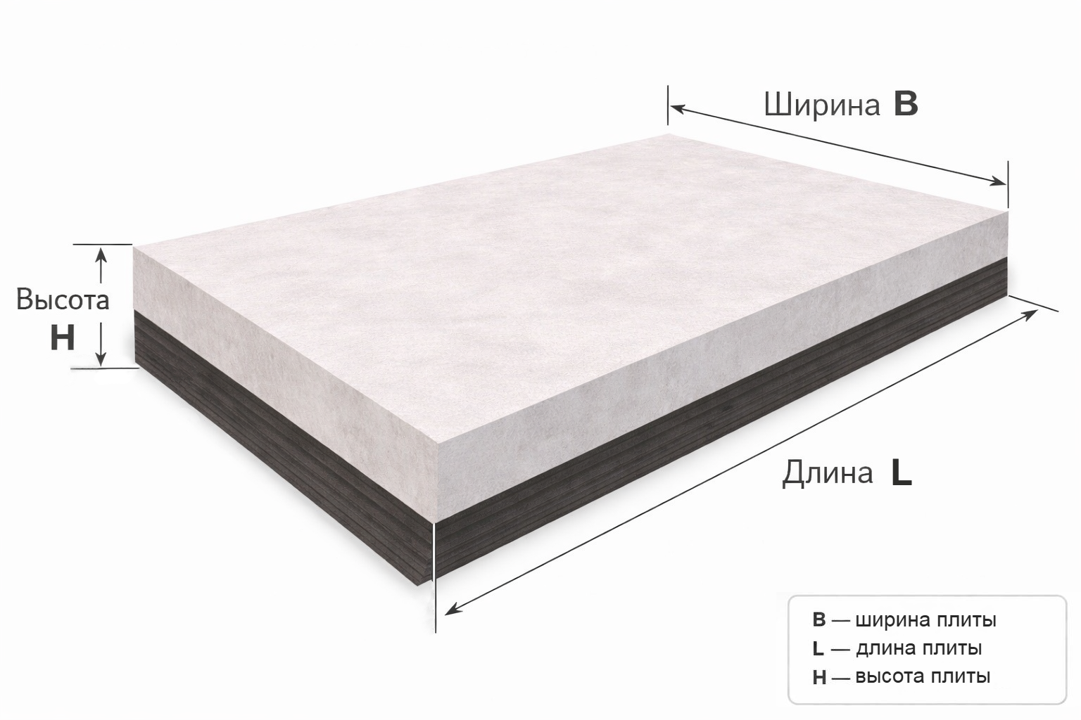 Монолитная плита